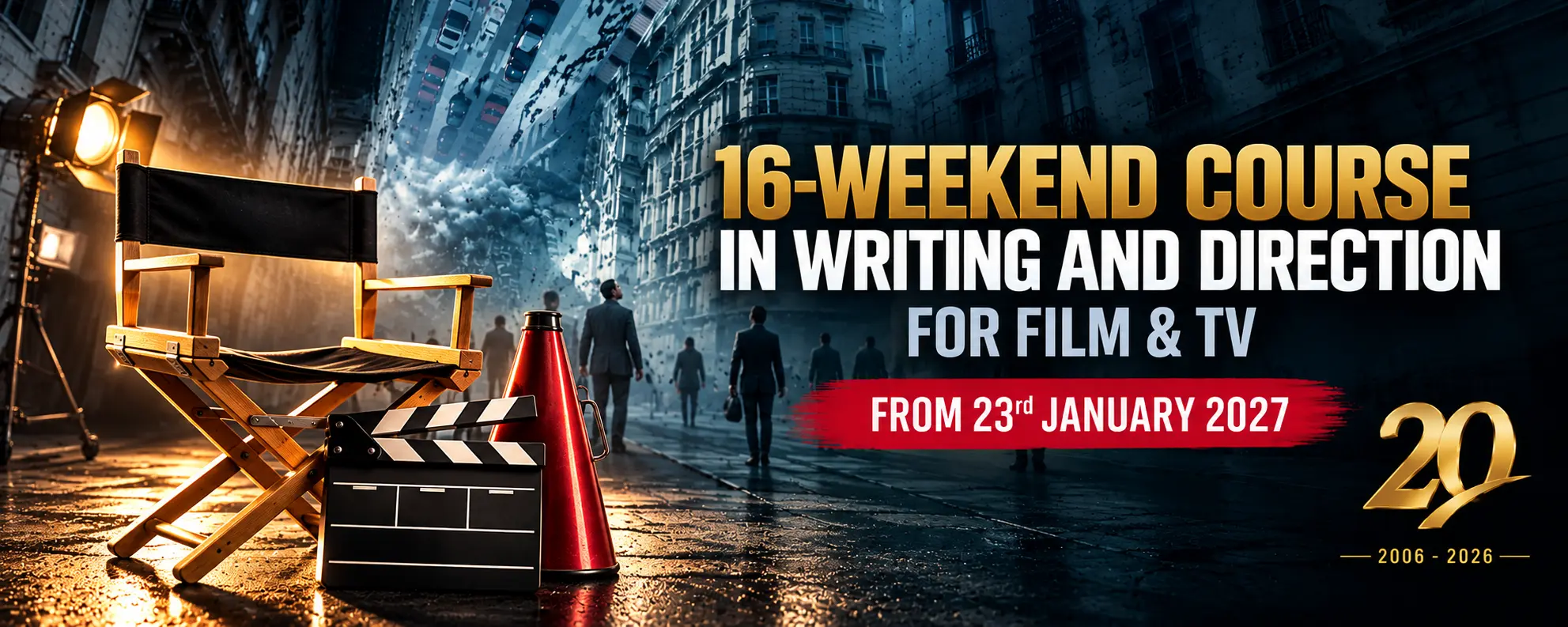 16-Weekend Course in Writing and Direction for Film & TV